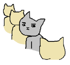 To be pretty is not a cat sticker #472809