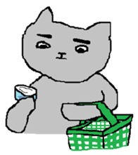 To be pretty is not a cat sticker #472810