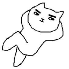 To be pretty is not a cat sticker #472811