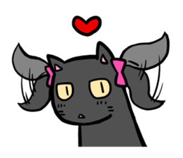 Love pigtails sticker #473149