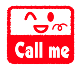 Face & Text 3 (English) sticker #473503