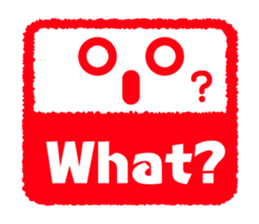 Face & Text 3 (English) sticker #473507