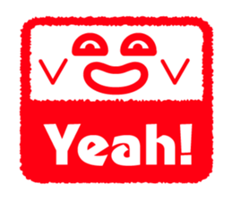 Face & Text 3 (English) sticker #473525