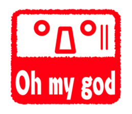 Face & Text 3 (English) sticker #473531