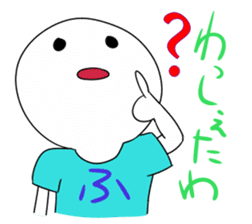 The dialect in Fukui! sticker #473547