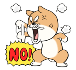 SHIBA!! sticker #473617