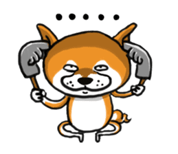 Shiba Dog PanPan's normal life sticker #474066