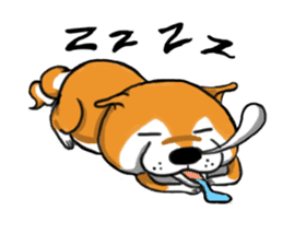 Shiba Dog PanPan's normal life sticker #474094