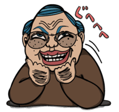 OJISAN from another world. sticker #474176