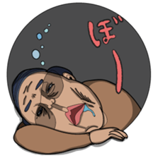 OJISAN from another world. sticker #474183