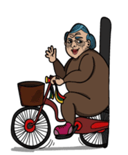 OJISAN from another world. sticker #474187