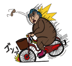 OJISAN from another world. sticker #474189