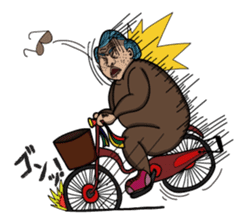 OJISAN from another world. sticker #474189