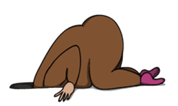 OJISAN from another world. sticker #474195