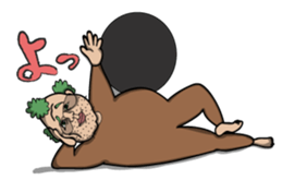 OJISAN from another world. sticker #474199