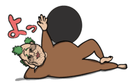 OJISAN from another world. sticker #474199