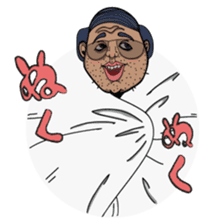 OJISAN from another world. sticker #474202