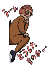 OJISAN from another world. sticker #474206