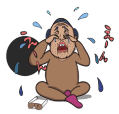 OJISAN from another world. sticker #474211