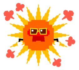 Chocolate Bunny Pulpy Summer sticker #474537