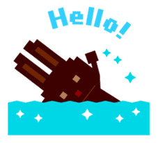 Chocolate Bunny Pulpy Summer sticker #474557