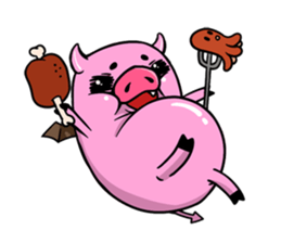 Pork D&A(devil and angel) sticker #474575
