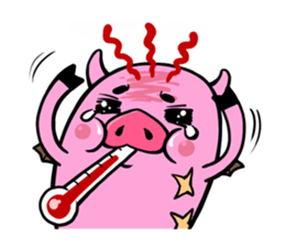 Pork D&A(devil and angel) sticker #474576