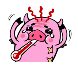 Pork D&A(devil and angel) sticker #474576