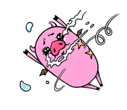 Pork D&A(devil and angel) sticker #474578