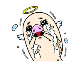 Pork D&A(devil and angel) sticker #474579