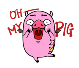 Pork D&A(devil and angel) sticker #474580