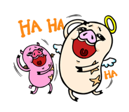 Pork D&A(devil and angel) sticker #474582