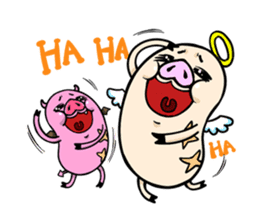 Pork D&A(devil and angel) sticker #474582