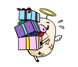 Pork D&A(devil and angel) sticker #474588