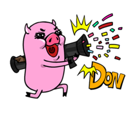 Pork D&A(devil and angel) sticker #474592