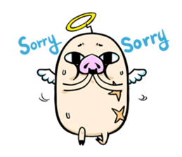 Pork D&A(devil and angel) sticker #474600