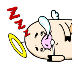 Pork D&A(devil and angel) sticker #474602