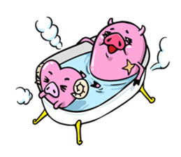 Pork D&A(devil and angel) sticker #474606