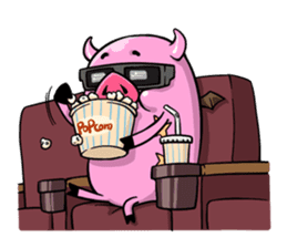 Pork D&A(devil and angel) sticker #474607