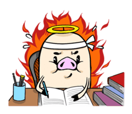 Pork D&A(devil and angel) sticker #474609