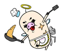Pork D&A(devil and angel) sticker #474612