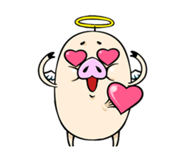 Pork D&A(devil and angel) sticker #474613