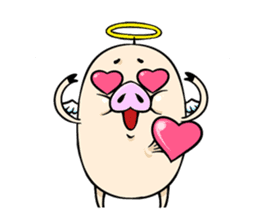 Pork D&A(devil and angel) sticker #474613