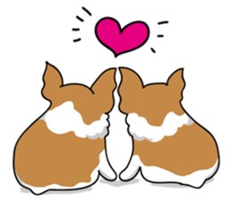 Full Corgi !! sticker #474633