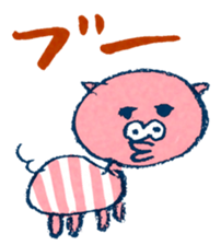 Satoshi's happy characters vol.17 sticker #474660