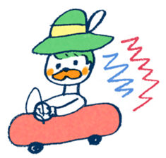 Satoshi's happy characters vol.17 sticker #474661