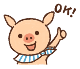 ANTON the piglet sticker #474855