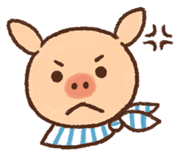 ANTON the piglet sticker #474886
