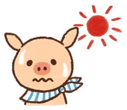 ANTON the piglet sticker #474892