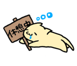 cat with signboard sticker #475007